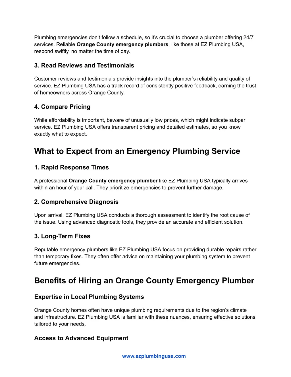 plumbing emergencies don t follow a schedule