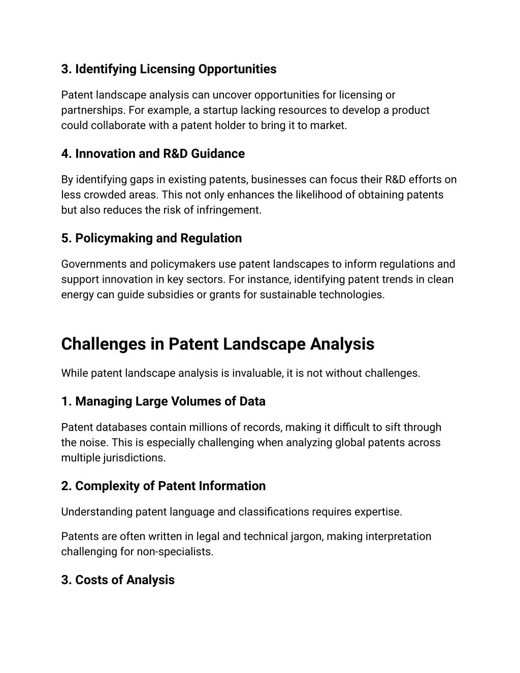 3 identifying licensing opportunities