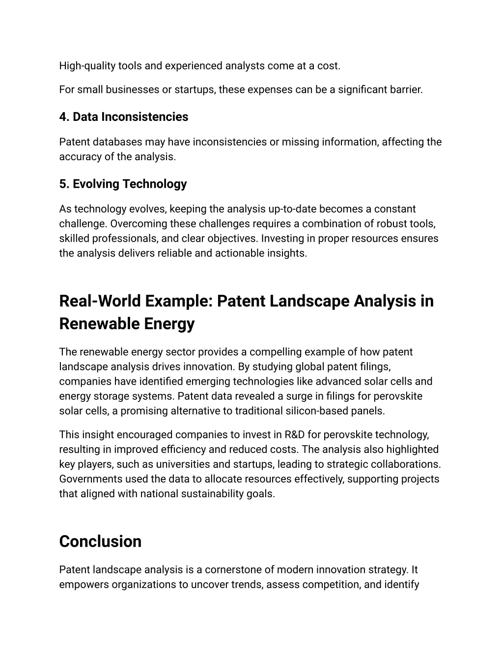 high quality tools and experienced analysts come