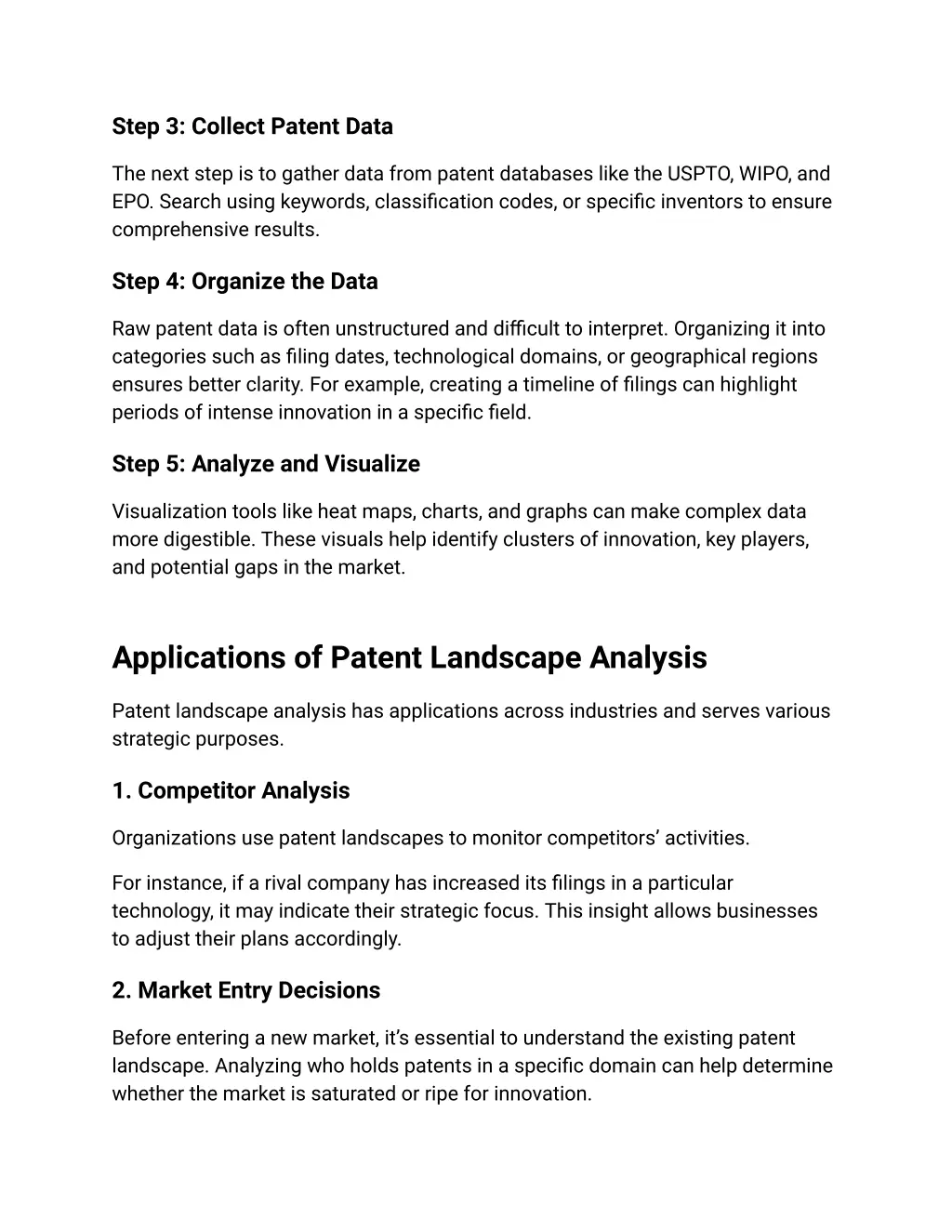 step 3 collect patent data