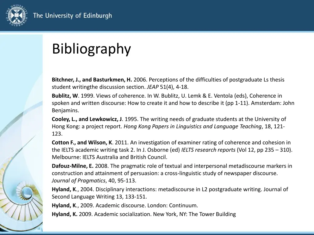 bibliography