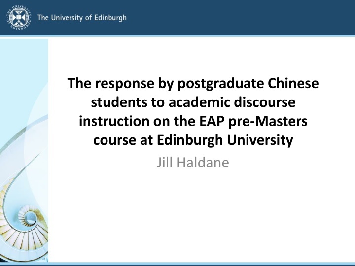 the response by postgraduate chinese students