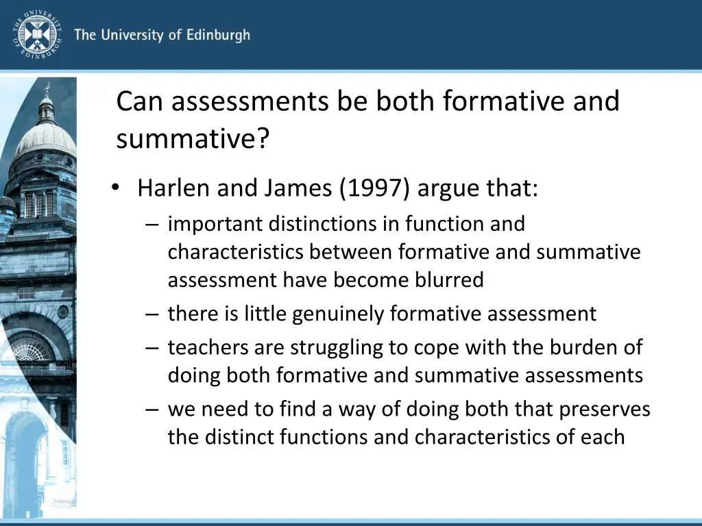 can assessments be both formative and summative