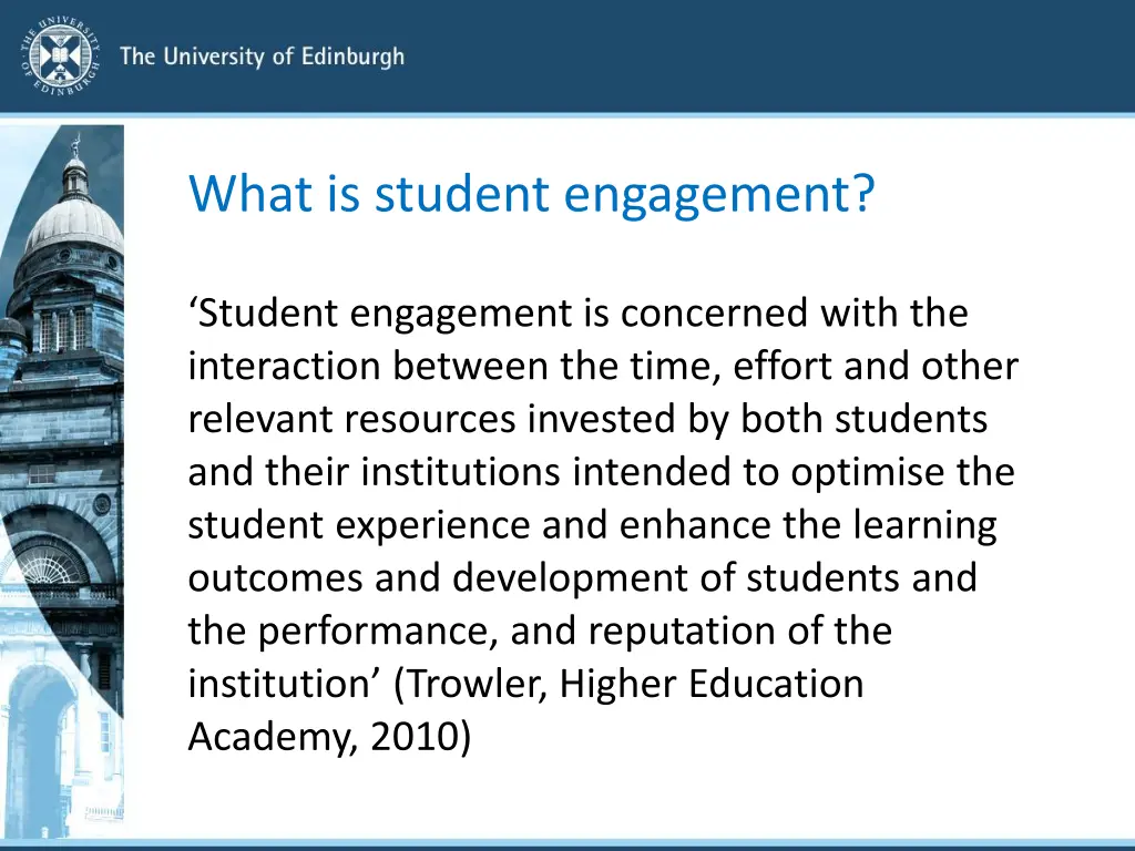 what is student engagement