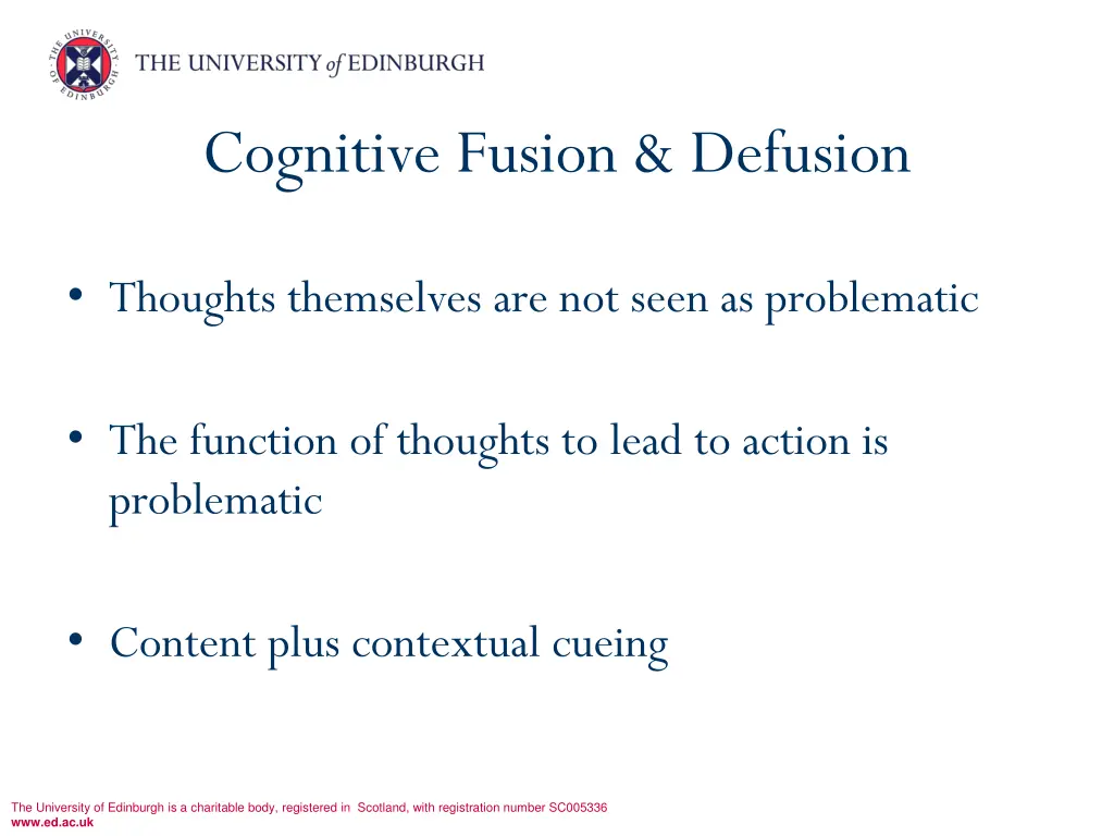 cognitive fusion defusion