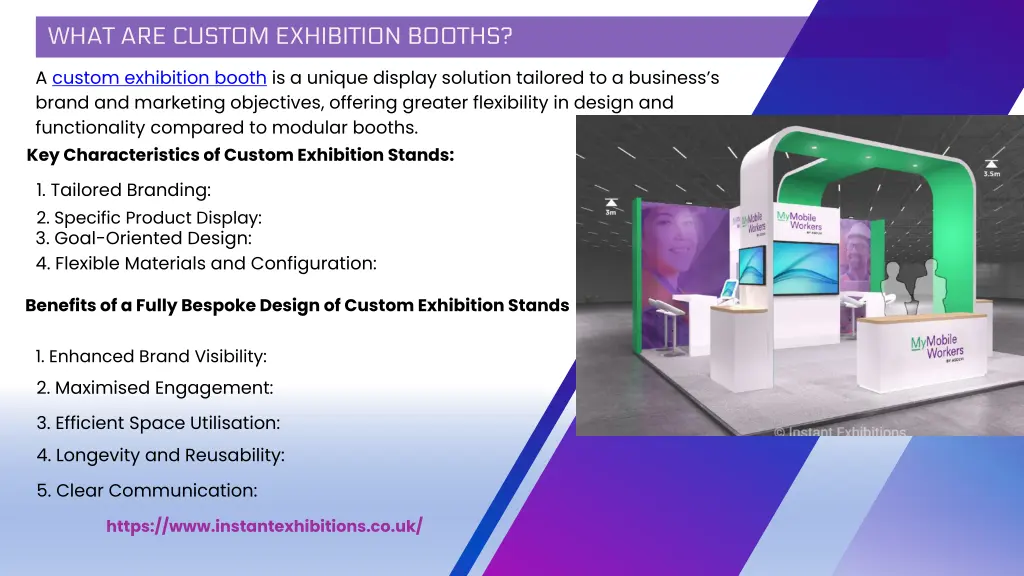 what are custom exhibition booths