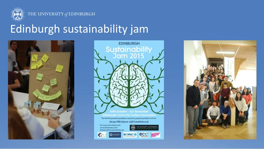 edinburgh sustainability jam