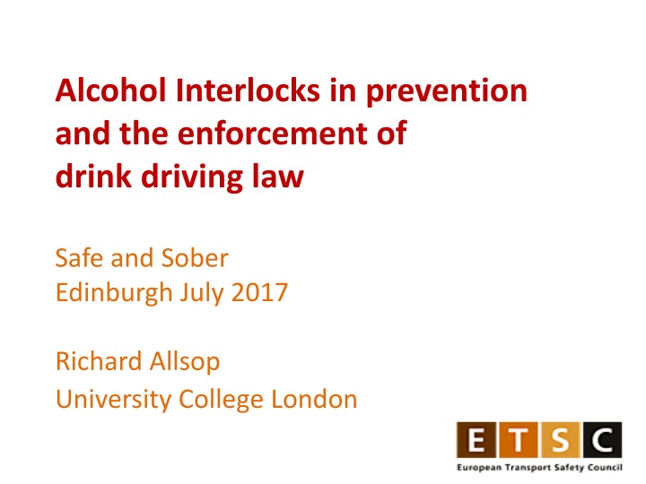 alcohol interlocks in prevention