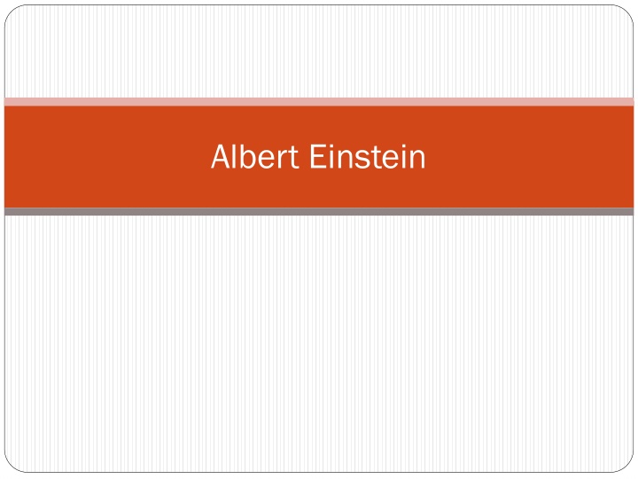 albert einstein