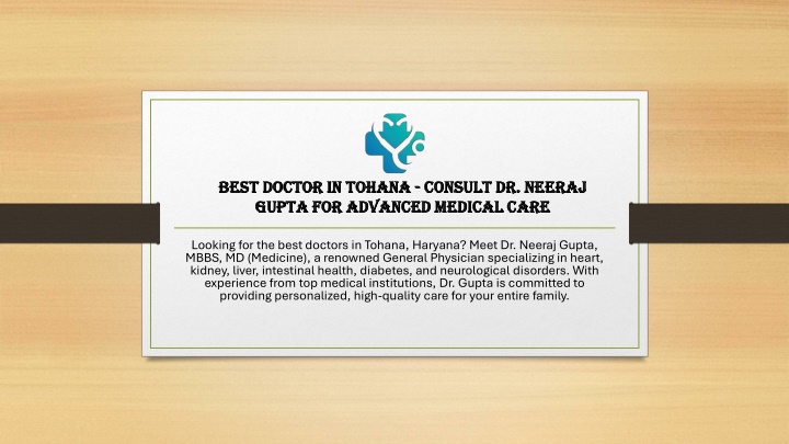 best doctor in best doctor in tohana gupta