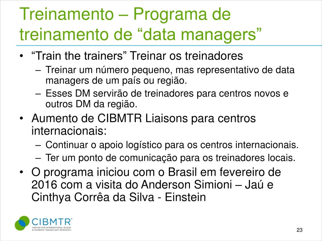 treinamento programa de treinamento de data 1