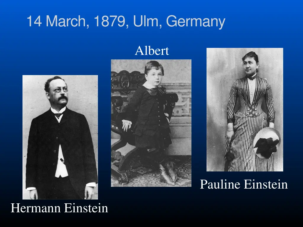 14 march 1879 ulm germany