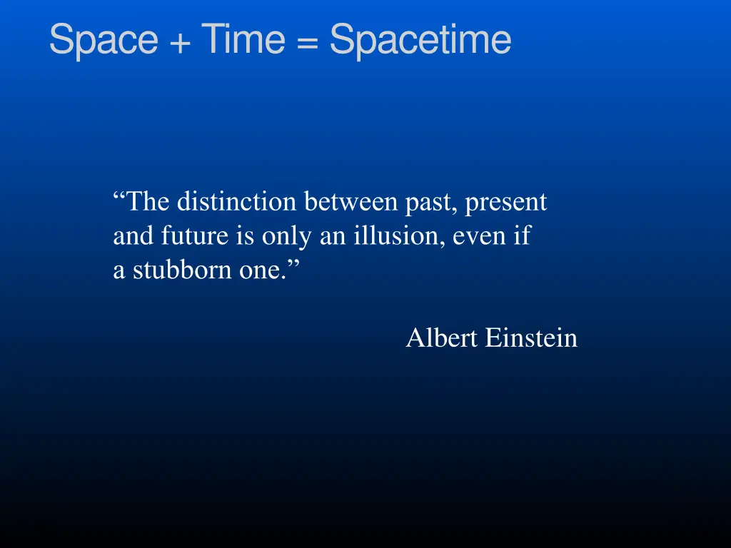 space time spacetime