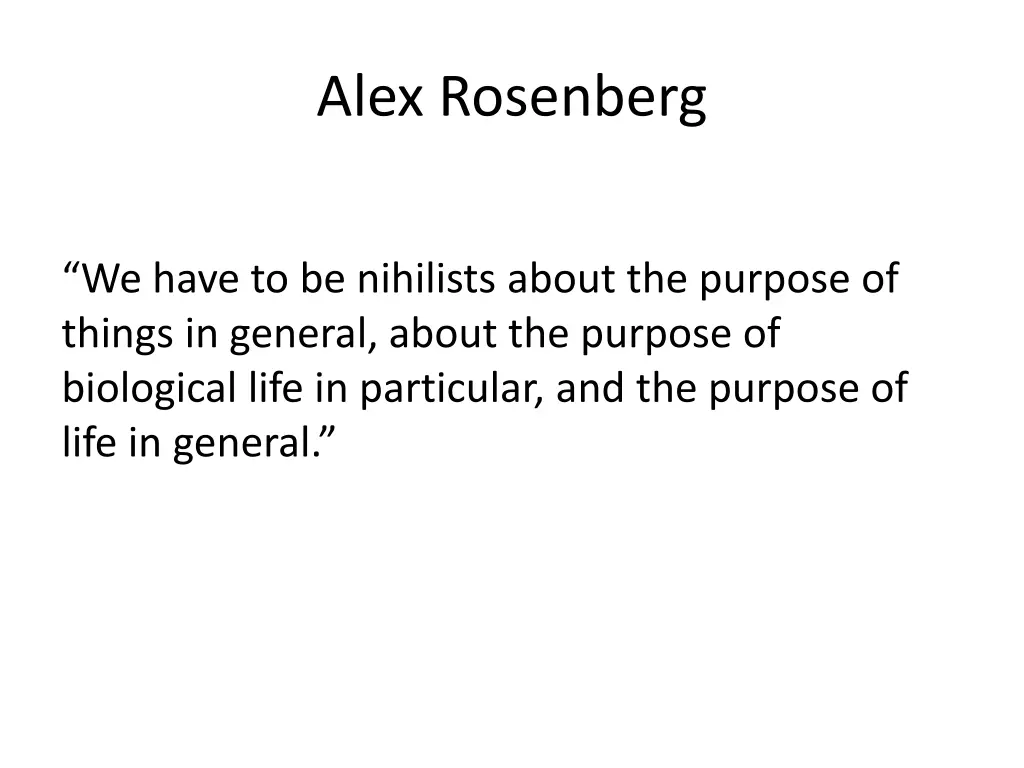 alex rosenberg 2