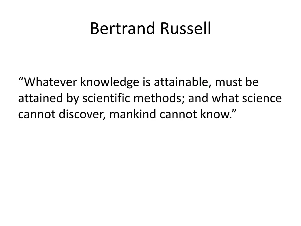 bertrand russell