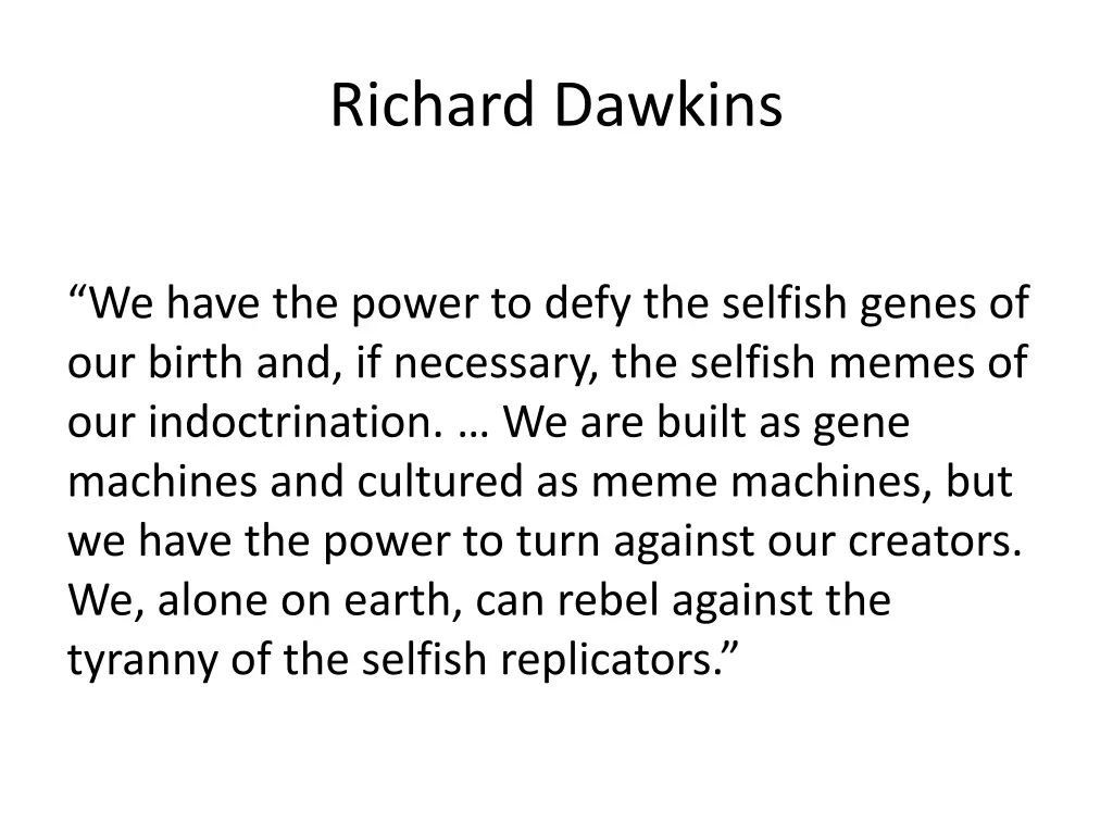 richard dawkins