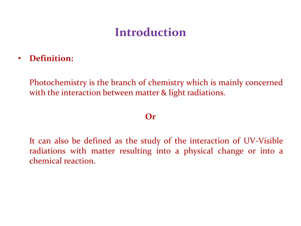 introduction