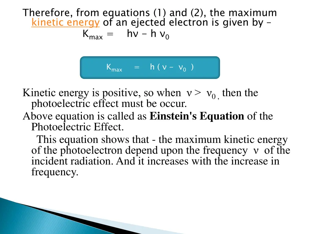 therefore from equations 1 and 2 the maximum