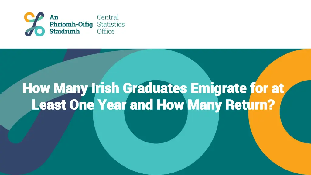 how many irish graduates emigrate for at how many