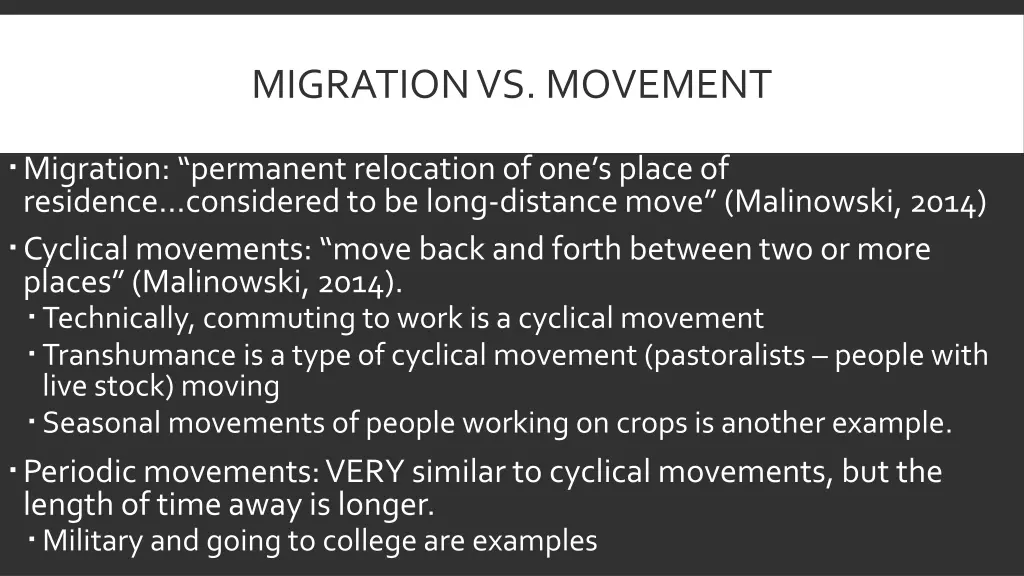 migration vs movement