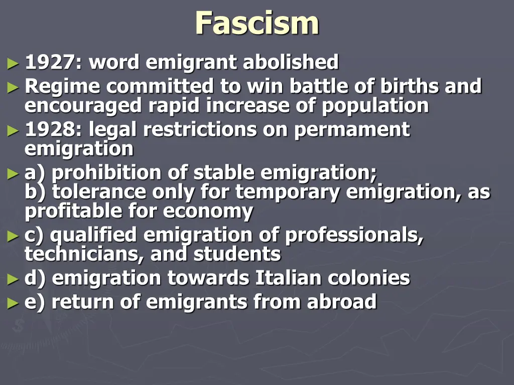 fascism