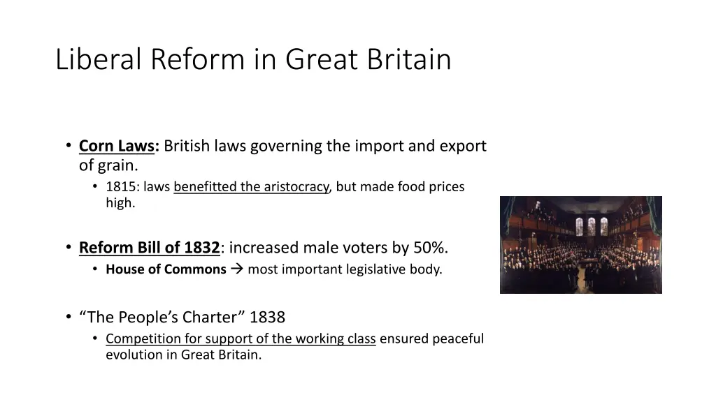 liberal reform in great britain