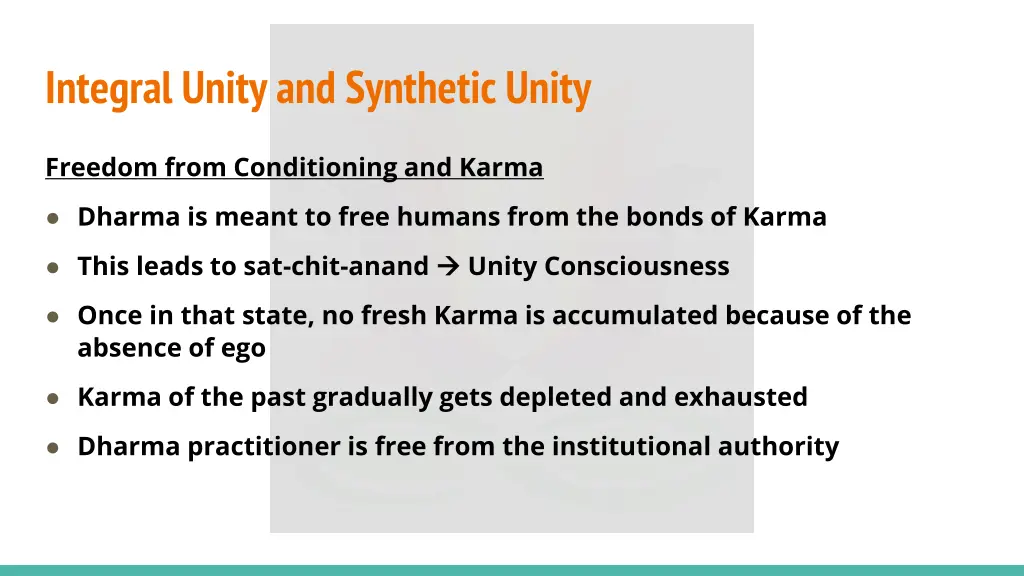 integral unity and synthetic unity 11