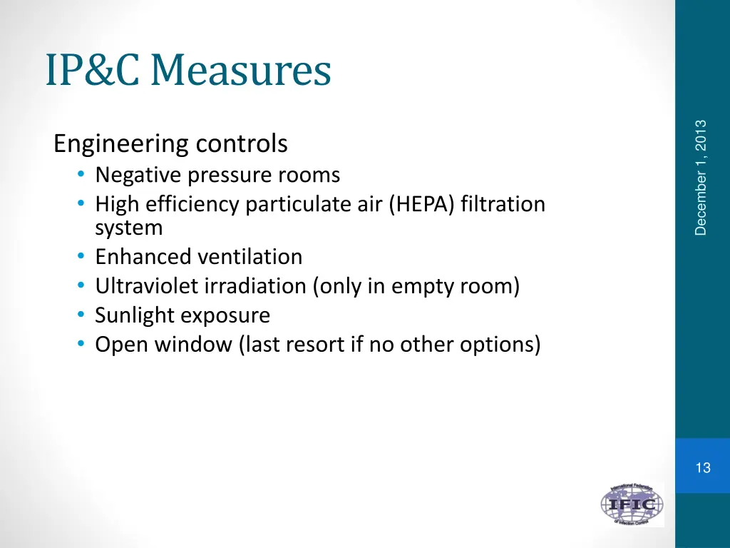 ip c measures