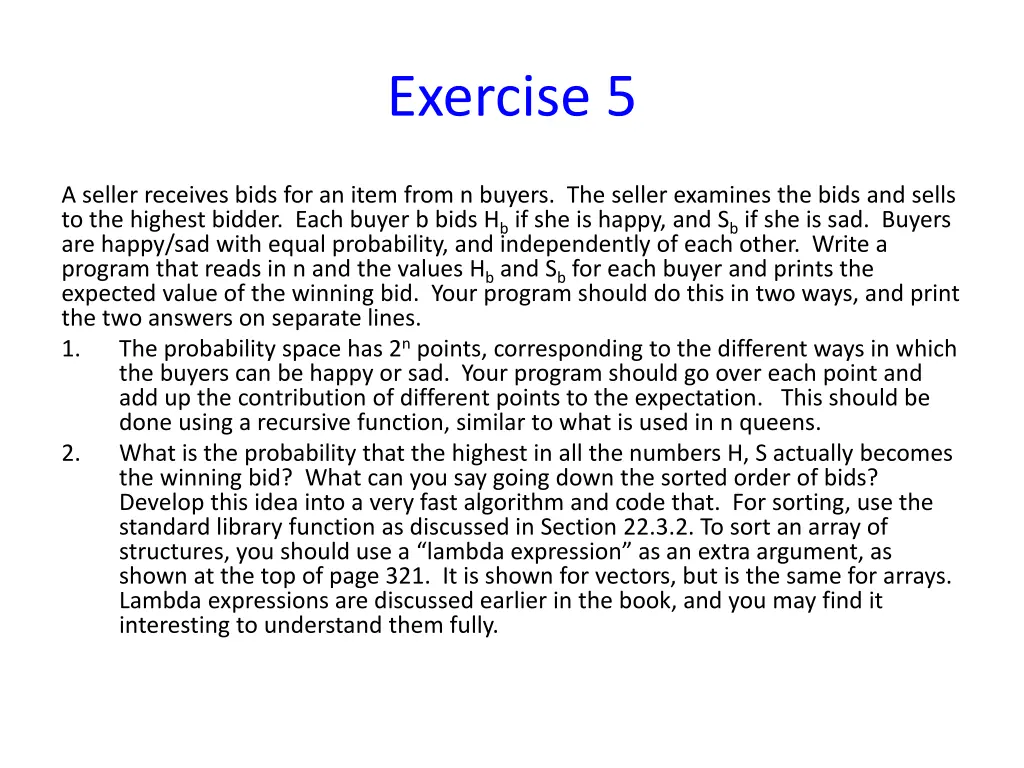 exercise 5