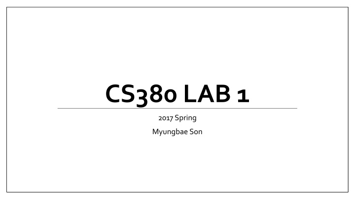 cs380 lab 1