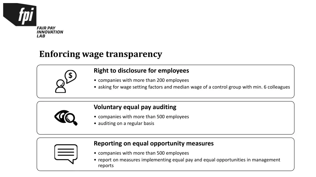 enforcing wage transparency