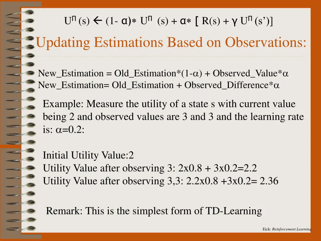 eick reinforcement learning 16