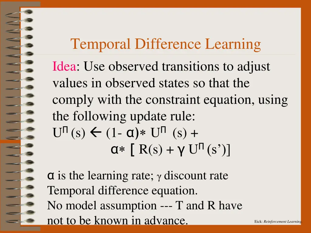 eick reinforcement learning 18