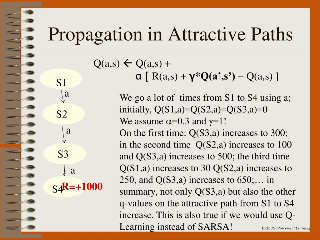 eick reinforcement learning 26