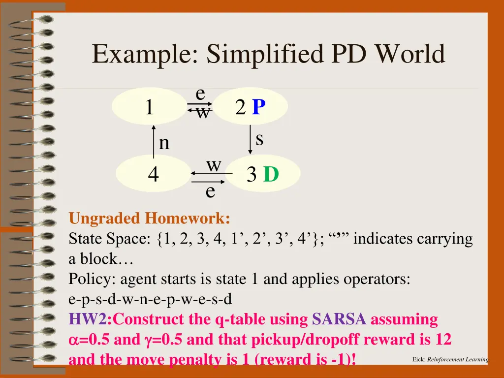 eick reinforcement learning 29