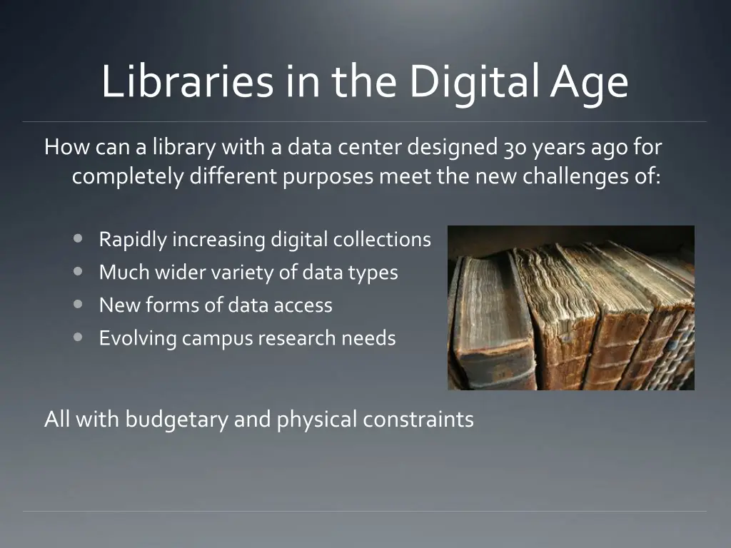 libraries in the digital age