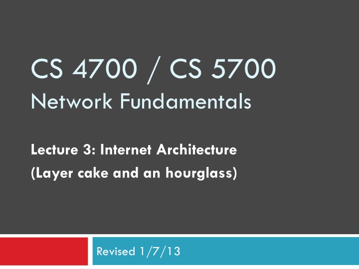 cs 4700 cs 5700 network fundamentals