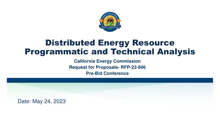 distributed energy resource programmatic