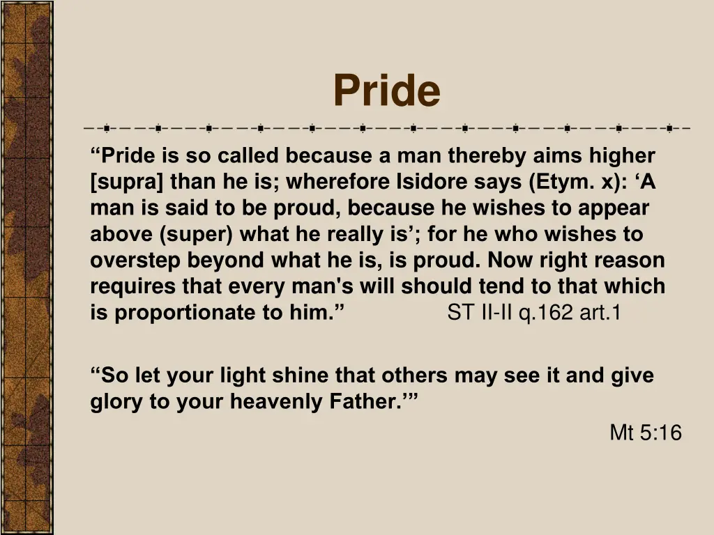 pride