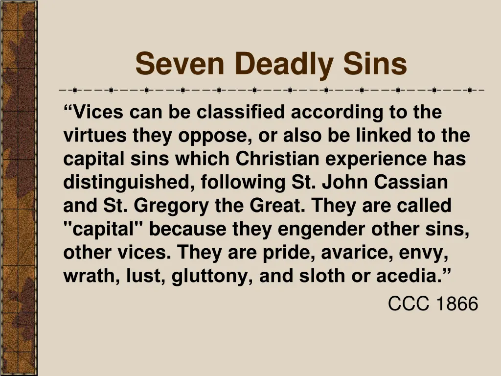 seven deadly sins 1