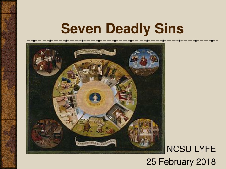 seven deadly sins