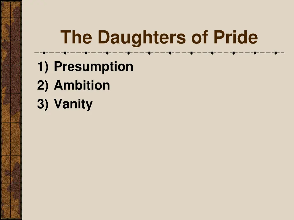 the daughters of pride