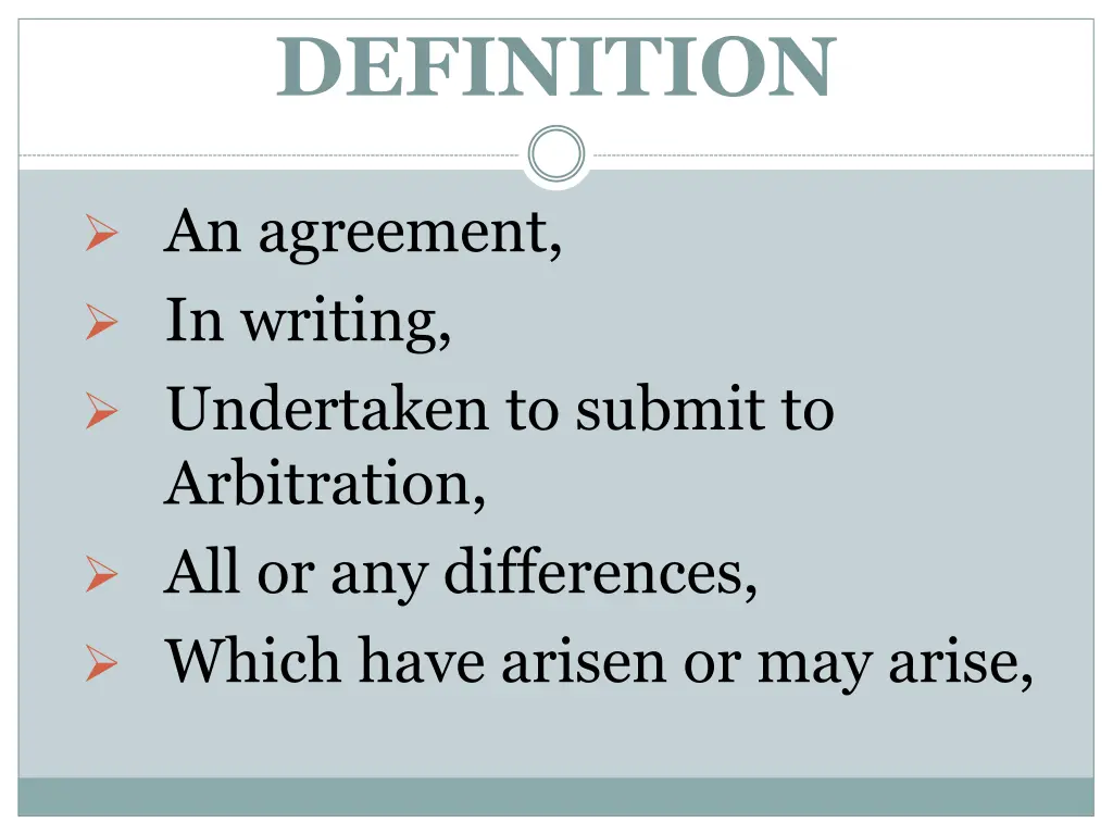 definition