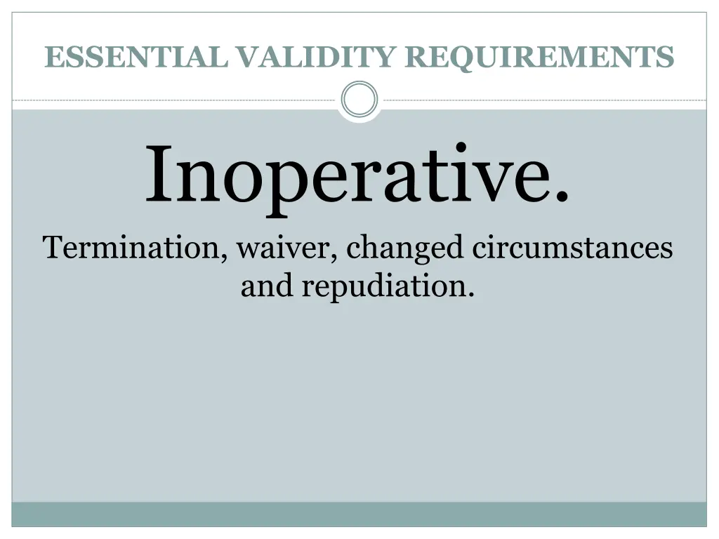 essential validity requirements 3