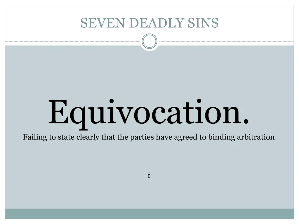 seven deadly sins