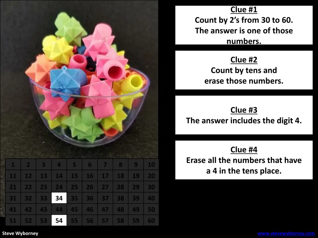 clue 1 2