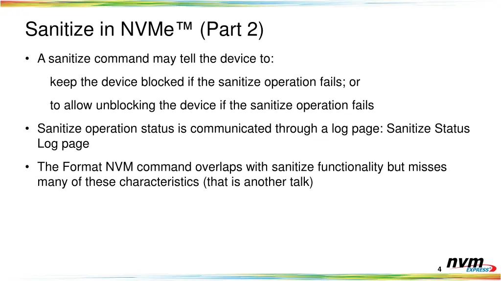 sanitize in nvme 1