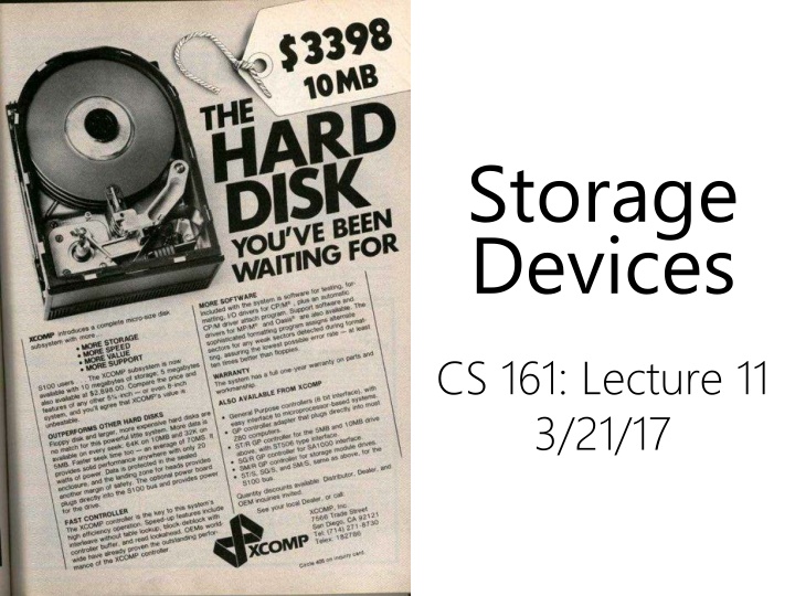 storage devices