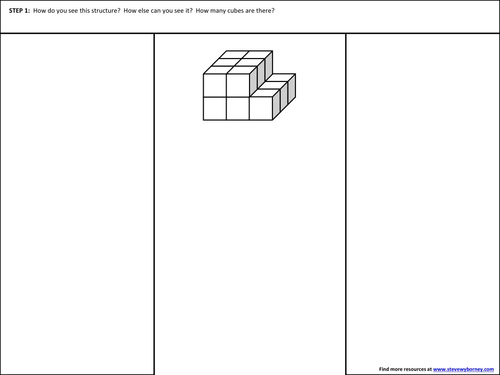 step 1 how do you see this structure how else 2