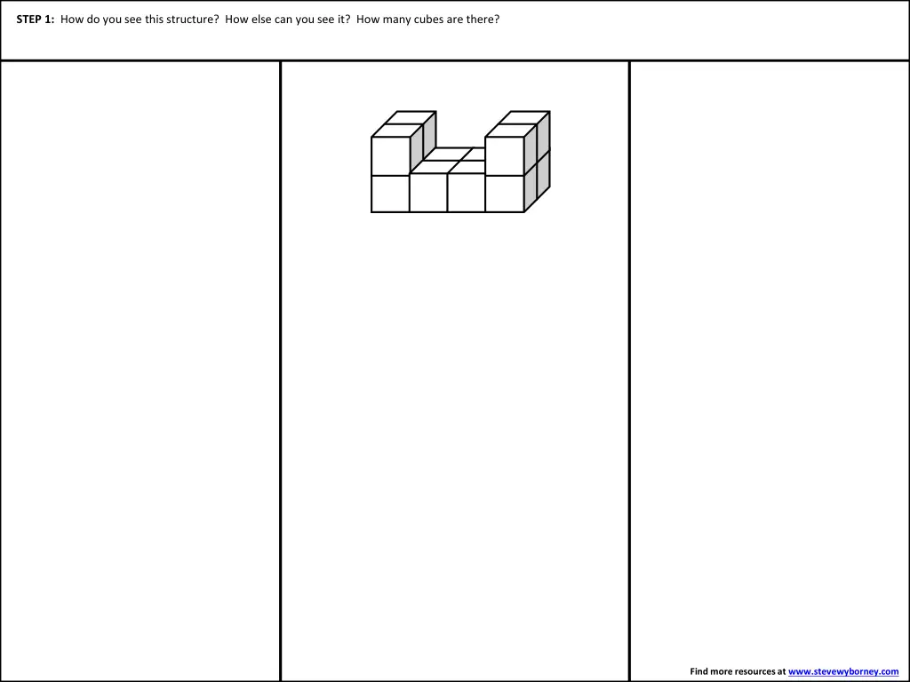 step 1 how do you see this structure how else